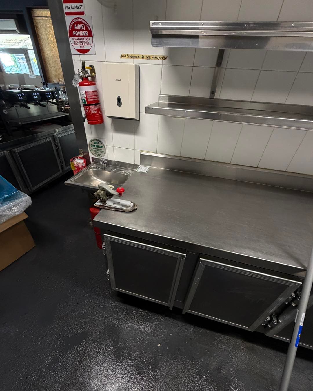 Professional workspace with clean finishes