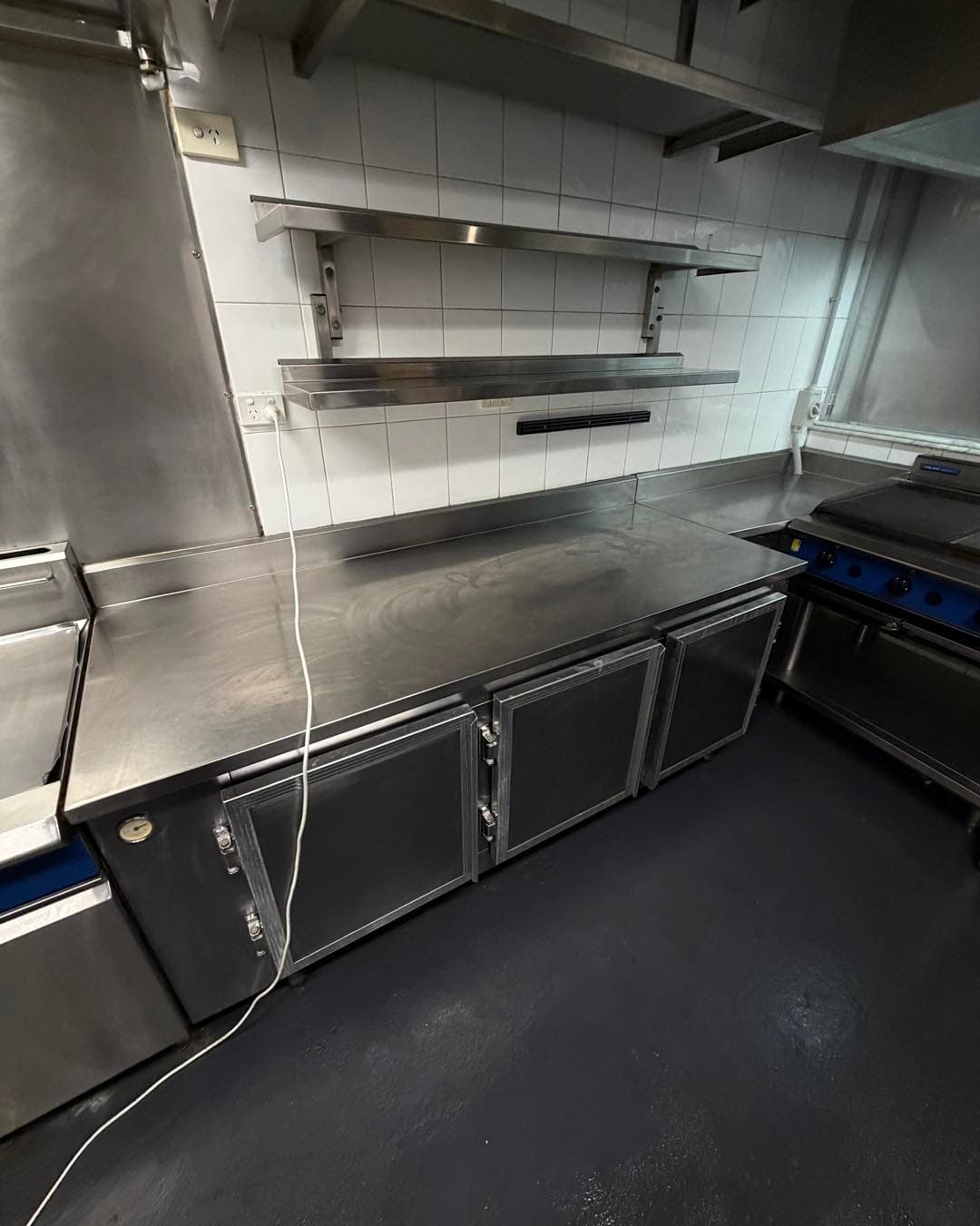 Clean, professional workspace environment