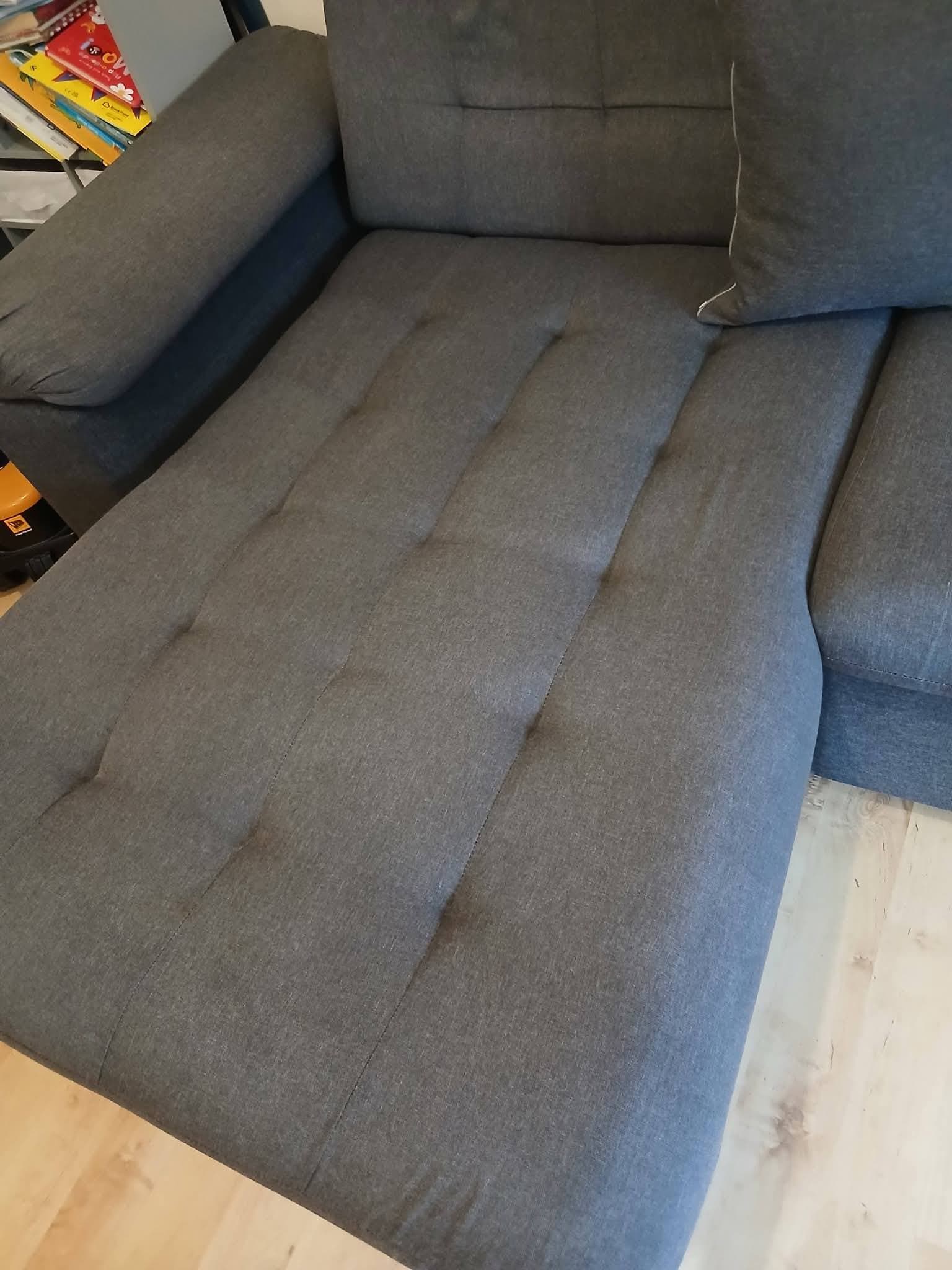 Freshly cleaned living area with calm finish