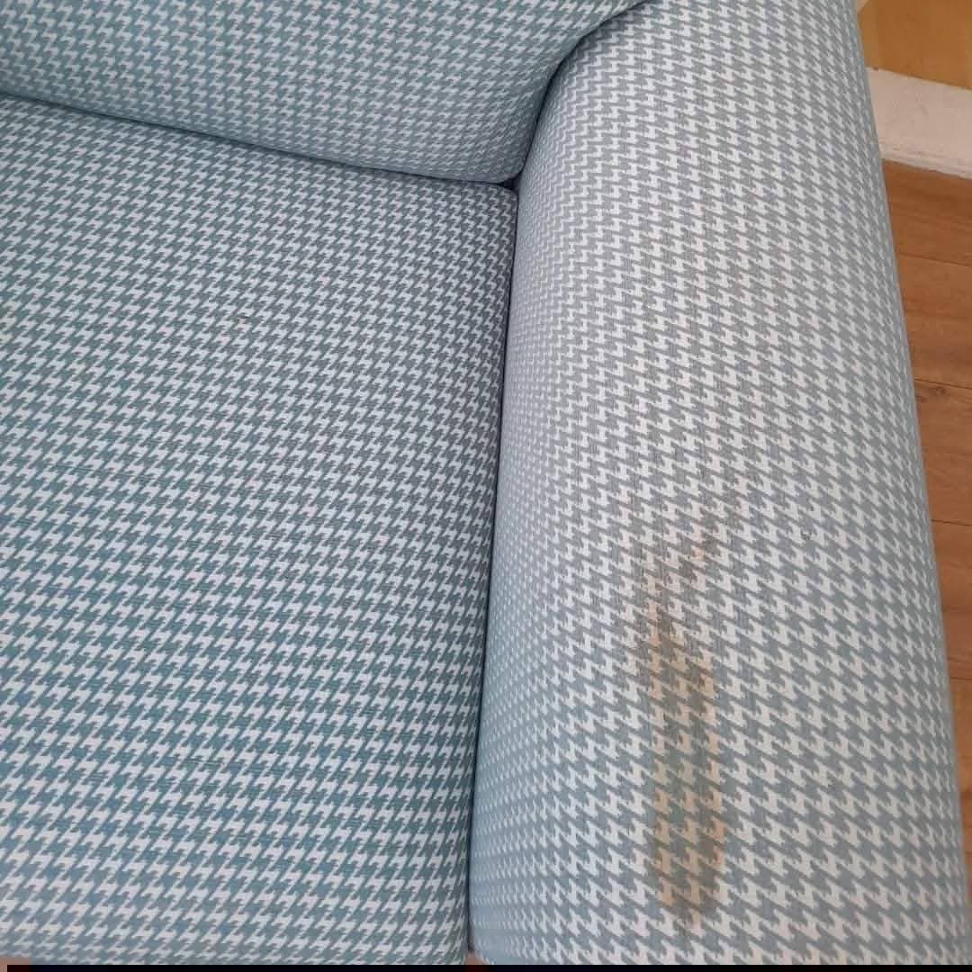 Neatly reset kitchen and dining area